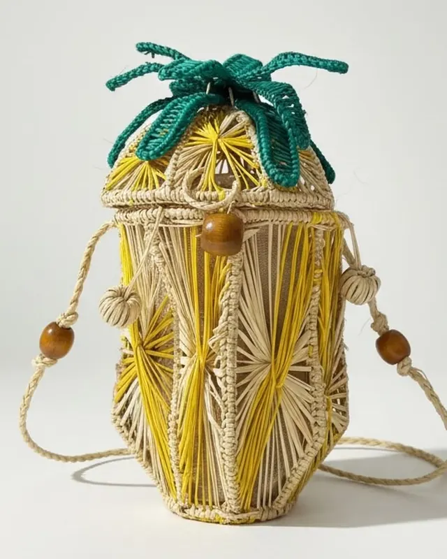 Cartera de paja toquilla Cholonga