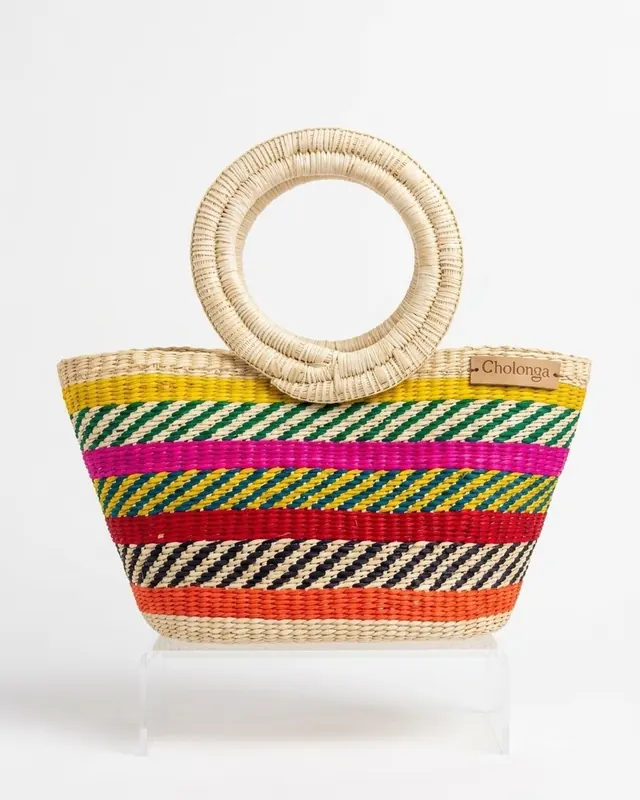 Cartera de paja toquilla Cholonga
