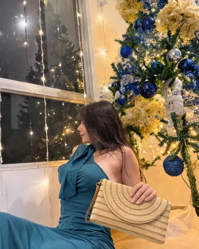 Cartera de paja toquilla Cholonga